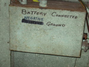 Outside of Battery box